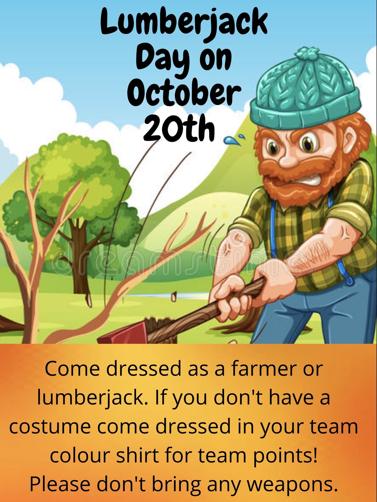 LUMBERJACK DAY — OCT.20 | Campbell River Christian School